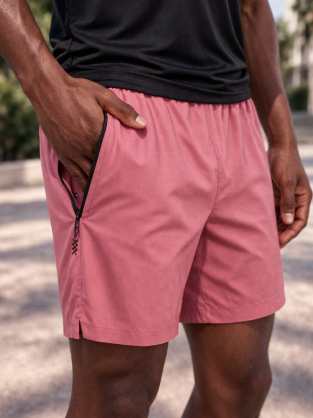 Rhone Mako Training Shorts Pink 7”